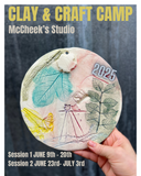 Clay & Craft Camp Session 1