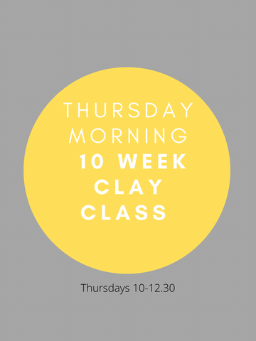 Thursday Ten Week Clay Class January 2024