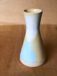 Bec Vase- Yellow, White and Blue
